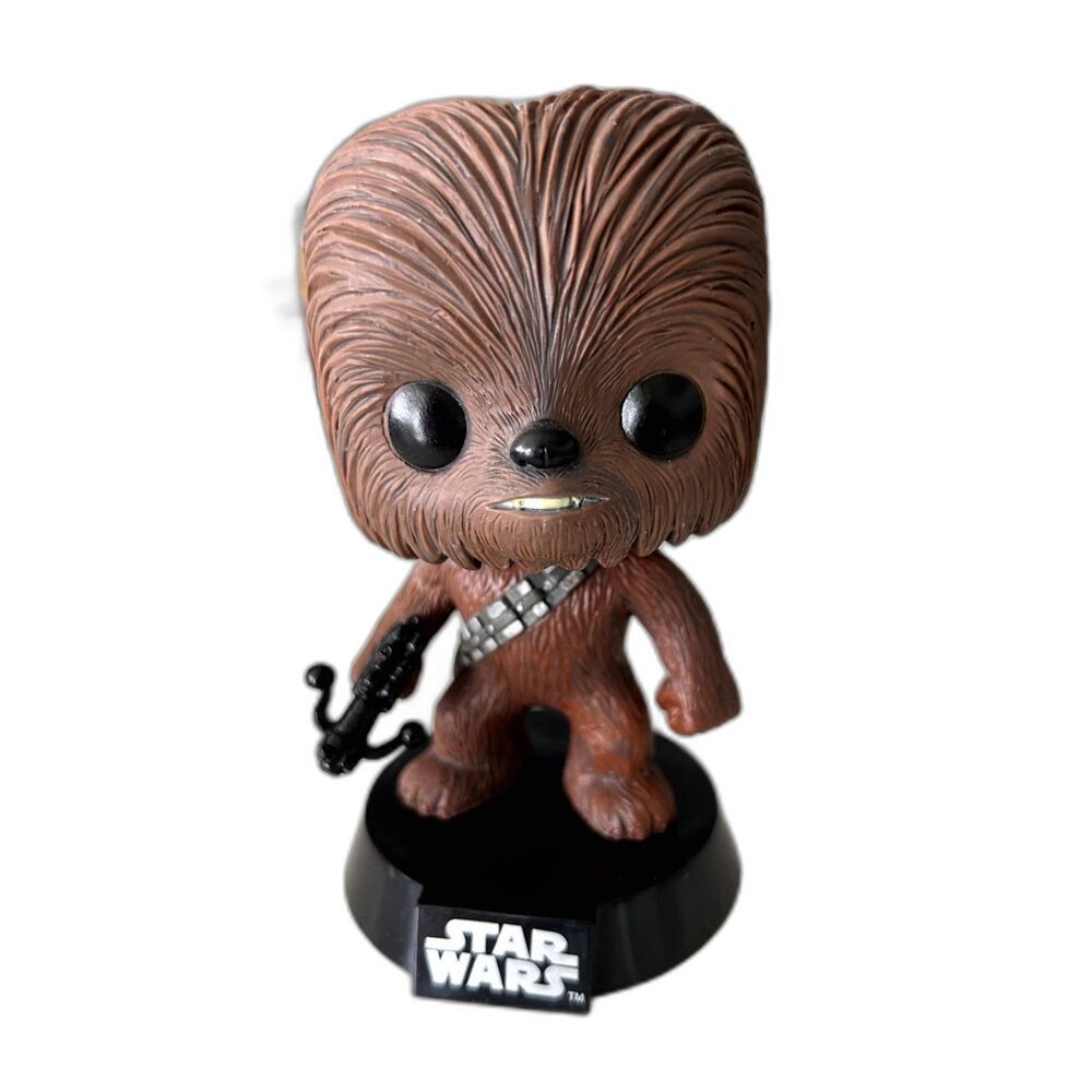 FUNKO STAR WARS Bobble Head Chewbacca With Weapon